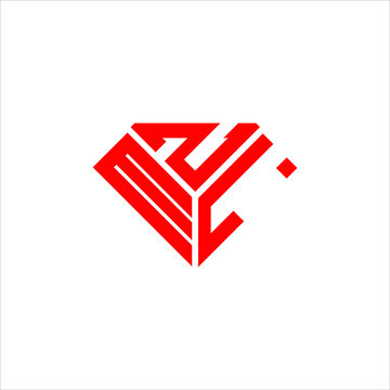 MZL letter logo creative design. MZL unique design
