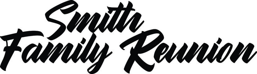 Modern Bold Text Lettering  Vector Saying