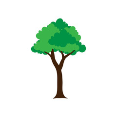 Tree icon design template vector isolated