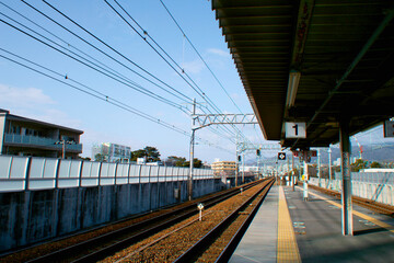 建物と空
