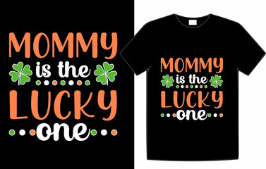 St.Patrick's Day T-Shirt Design Typography T-Shirt Design.