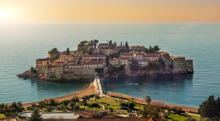 Sveti StefanSveti Stefan is a small islet and 5-star hotel resort on Adriatic coast of Montenegro...