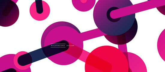 Network concept abstract background. Dots connection. Big data idea. Business template for wallpaper, banner, background or landing