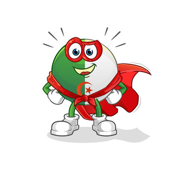 recommend clip art: algerian flag heroes vector. cartoon character