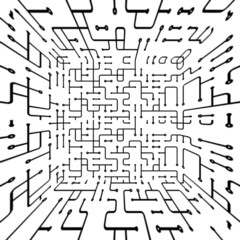 circuit board background