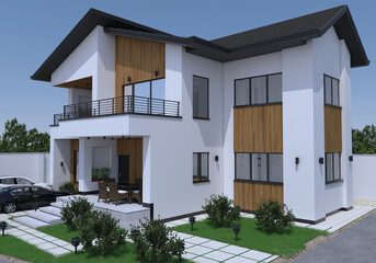 3D Exterior House Design