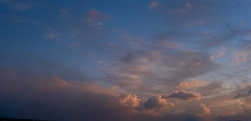 clouds and sun