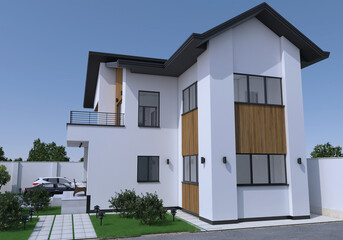 3D Exterior House Design