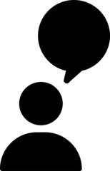 people talking icon