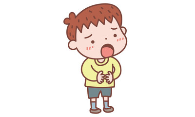おなかペコペコな男の子