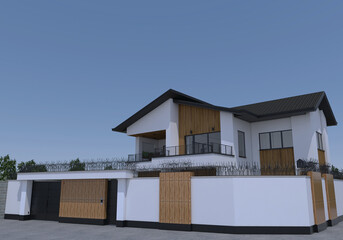 3D Exterior House Design