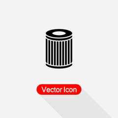 Car oil filter icon Vector Illustration Eps10