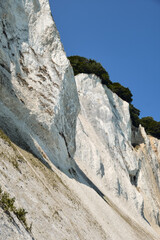 Møns klint on a summer day