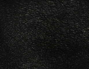Black shearing leather textured background 