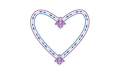 Heart Vector for print or use as poster, card, flyer or T Shirt