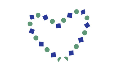 Heart Vector for print or use as poster, card, flyer or T Shirt