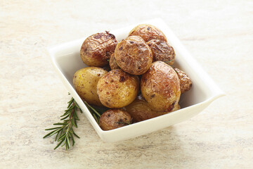 Roasted baby potato with rosemary