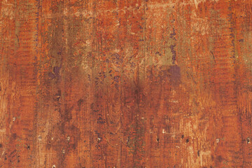 Obraz premium Distressed Wood Texture Background. Warm colors..Rustic wood background in orange and yellow.