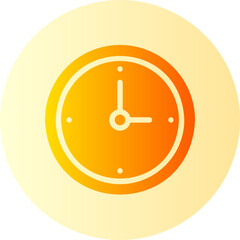 time gradient icon