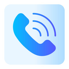 call gradient icon