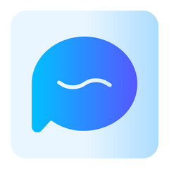 chat gradient icon