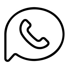 chat line icon