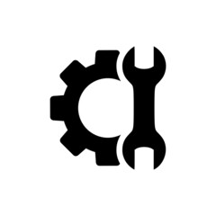 Repair tool icon isolated on white background