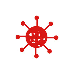 Coronavirus icon. Vectors related to infectious diseases.