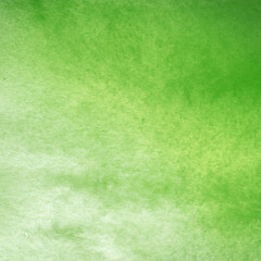 Modern simple creative light green watercolor painted paper textured effect background.