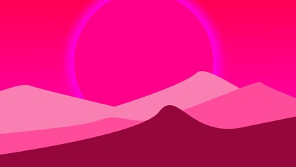 abstrack background landscape mountain for desktop wallpaper and banner