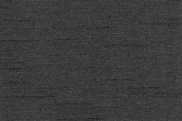 Closeup black color fabric texture. Strip line black fabric pattern design or upholstery abstract background. Hi resolution image.