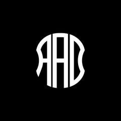 AAD letter logo creative design. AAD unique design © MdAminul