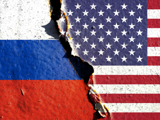 It combines the flags of Russia and the United States , tells the concept of communication and...