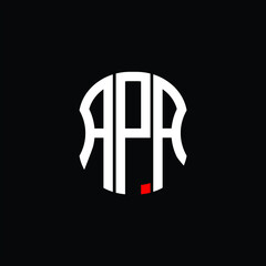 APA letter logo creative design. APA unique design - obrazy, fototapety, plakaty