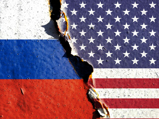 It combines the flags of Russia and the United States , tells the concept of communication and...