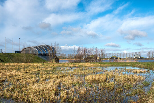 Balgstuw Ramspol, Flevoland Province, The Netherlands