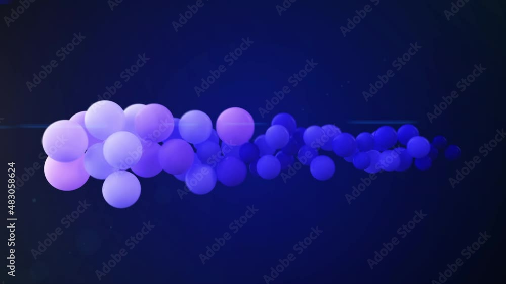 Poster audio visual futuristic sphere glow ball waveform equalizer, vj performance motion graphics, sound w