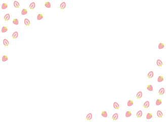 いちごのフレーム