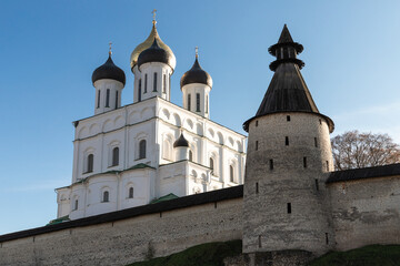 Obraz premium The Trinity Cathedral exterior, Pskov