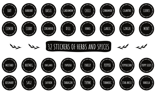 Spice Label Template - Stagg Design Shop