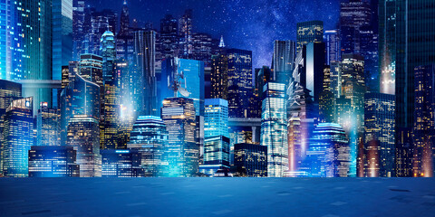 night city background