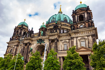 Fototapeta na wymiar Berlin Cathedral (Berliner Dom), Berlin - Germany