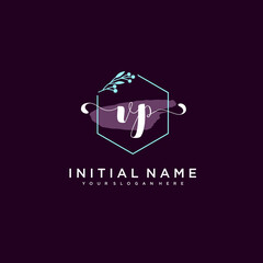 VP Beautiful handwriting logo or wedding monograms collection