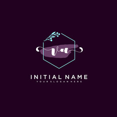VU Beautiful handwriting logo or wedding monograms collection