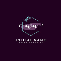 WA Beautiful handwriting logo or wedding monograms collection