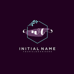 WC Beautiful handwriting logo or wedding monograms collection