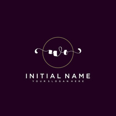 WO Beautiful handwriting logo or wedding monograms collection