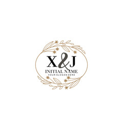 XJ Beautiful elegant logos or wedding monograms collection
