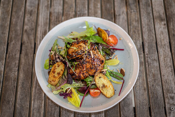 chicken with vegetables