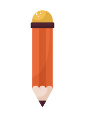 orange pencil design